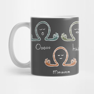 Meditating OHM science joke Mug